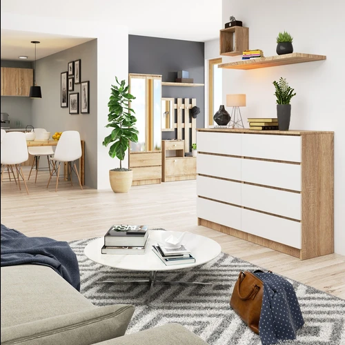 Įsigykite komodą K140 – šiuolaikiškas dizainas ir patogi naudojimo instrukcija!