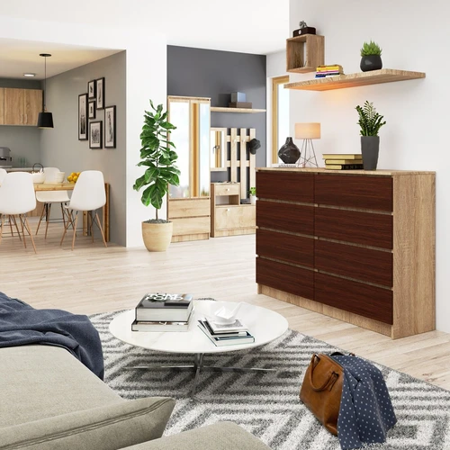 Funkcionalūs baldai su erdviais stalčiais ir patraukliomis kainomis