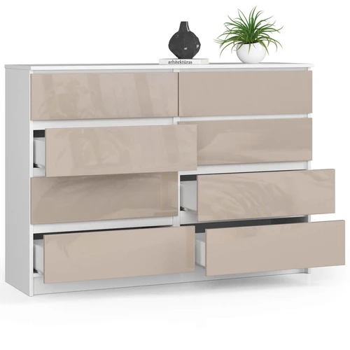 Moderni komoda K 140 cm – puikus sprendimas jūsų interjerui