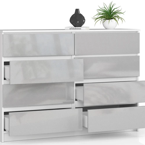 Moderni komoda su AKRYL priekiniais skydais