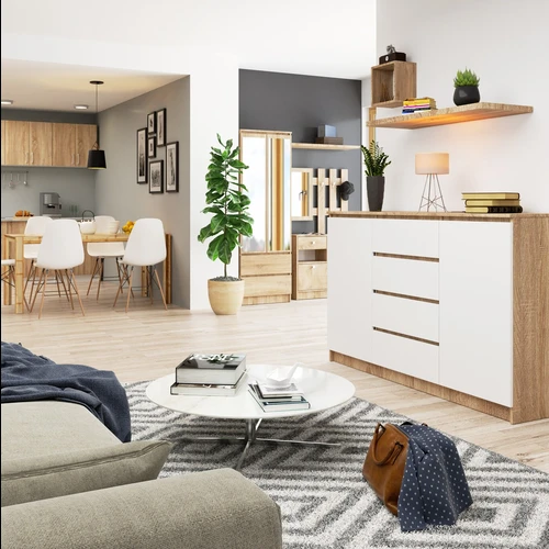 Aukščiausios kokybės komoda su 24 mėn. garantija