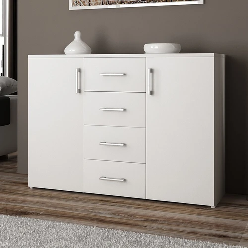 Moderni komoda iš atsparios laminuotos plokštės