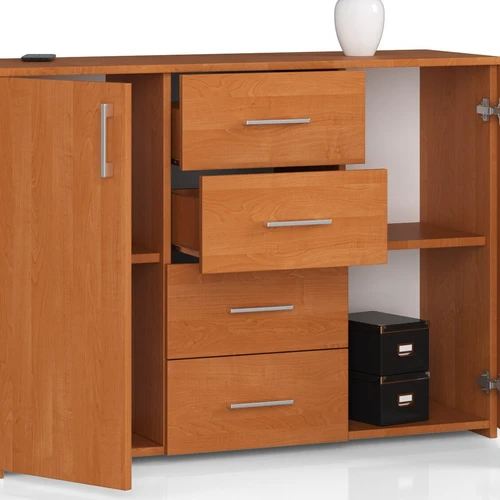 Tvirti stalčiai su metaliniais ritinėliais