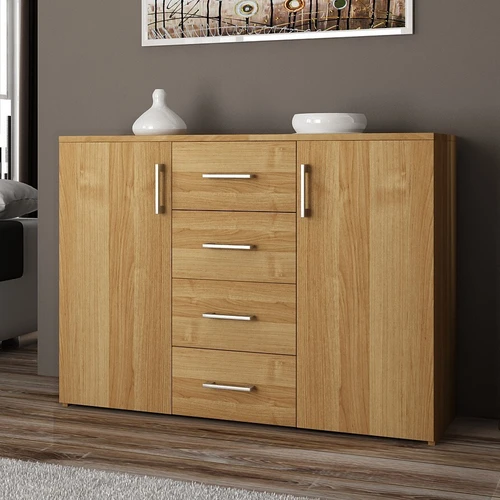 Moderni komoda iš dilimui atsparios medžiagos