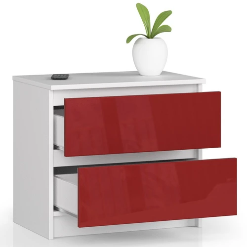 Atspari dilimui komoda su metaliniais ritinėliais