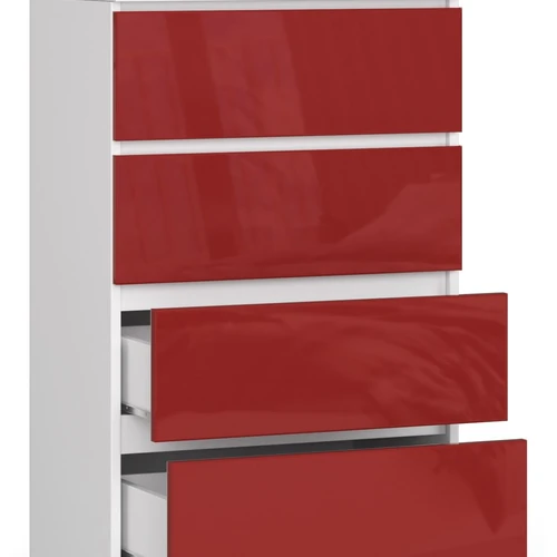 Moderni komoda su MDF skydais ir ABS briauna