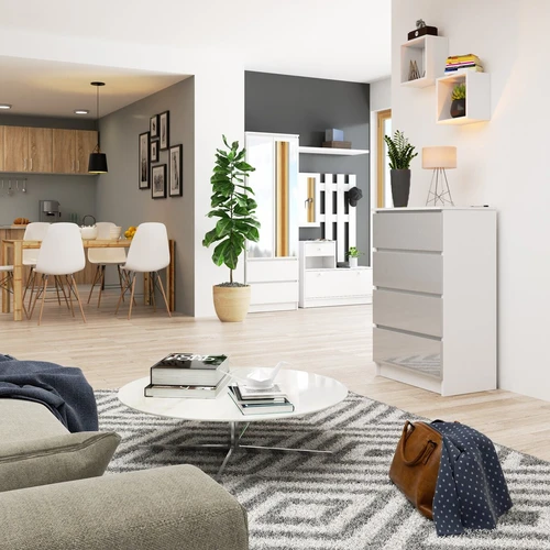 Lengvai surenkama komoda su 24 mėn. garantija