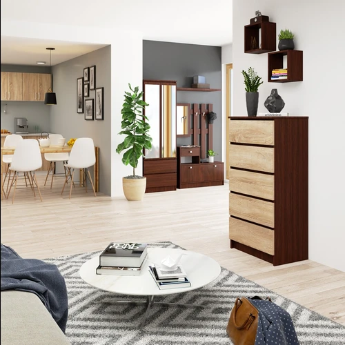 Patogi komoda su aukšta apsauga nuo pažeidimų