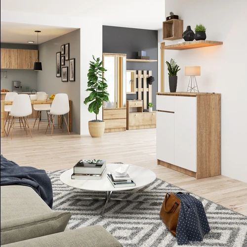 Komoda tinka prieškambariui, svetainei ar miegamajam