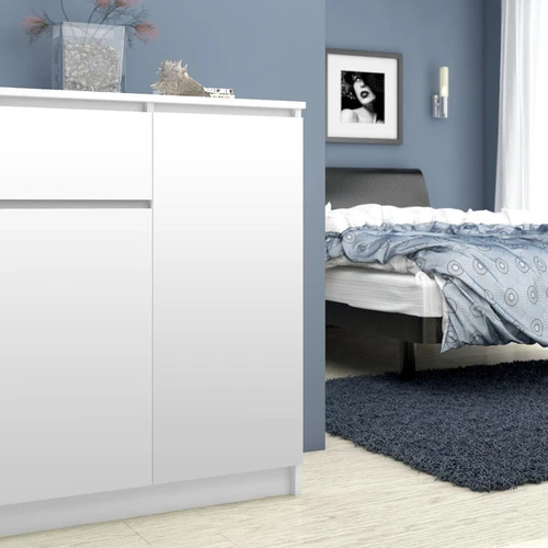 Stalčių fasadai su ABS briauna