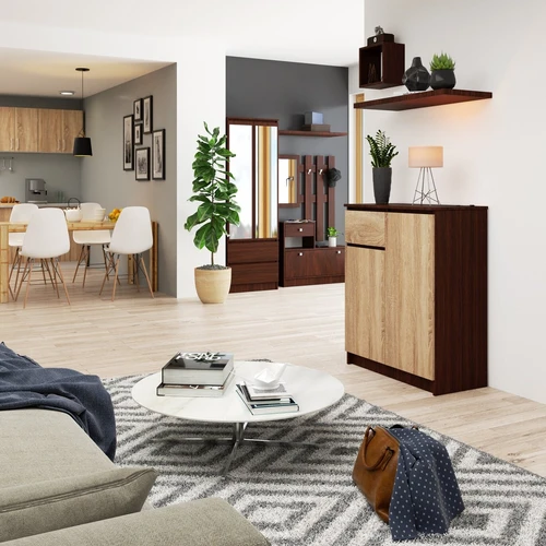 Komoda su metaliniais kreiptuvais ir 24 mėn. garantija