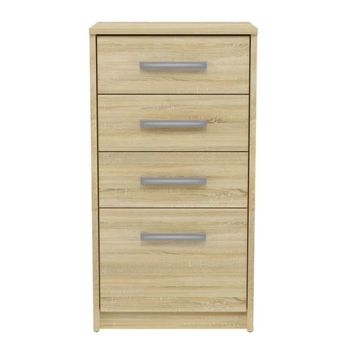 Tvirtas ir stabilus 45x33x85 cm komodos modelis