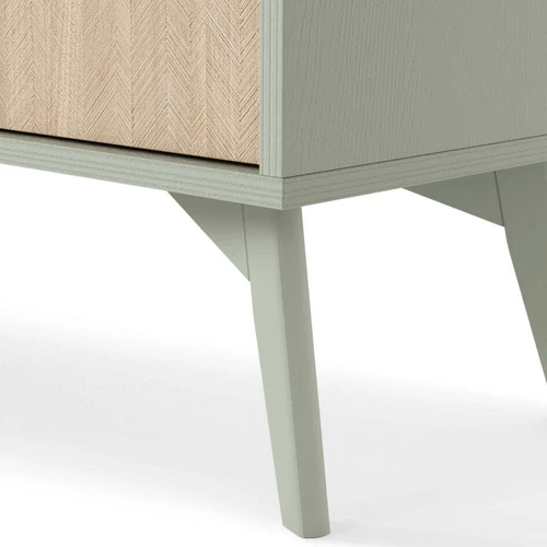 Šiuolaikinis eukalipto spalvos baldas 80 cm pločio