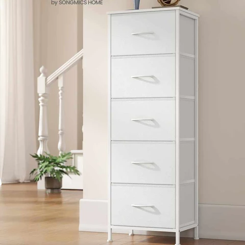 Komoda SONGMICS, 4 audinio stalčiai, 39,6 × 116,7 × 30 cm - Naktinės spintelės