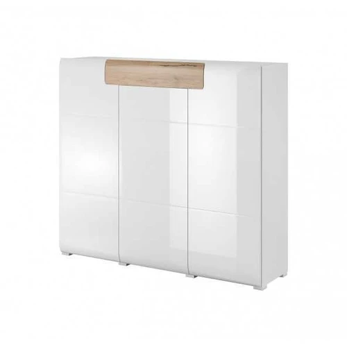 Komoda TOLEDO TL76 san remo / baltas blizgesys