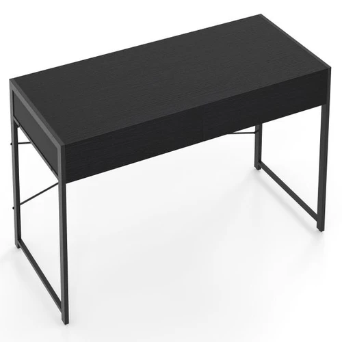 Kompiuterinis stalas, 2 stalčiai, 111 × 48 × 76 cm