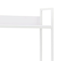 Kompiuterio stalas, baltas, 120x60x138cm - Darbo stalai