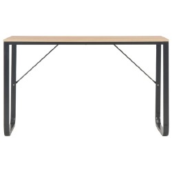 Kompiuterio stalas, juodos ir ąžuolo spalvos, 120x60x73cm - Darbo stalai