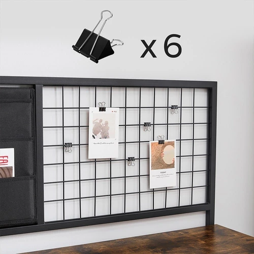 VASAGLE stalas su vadovu 5 kalbomis |