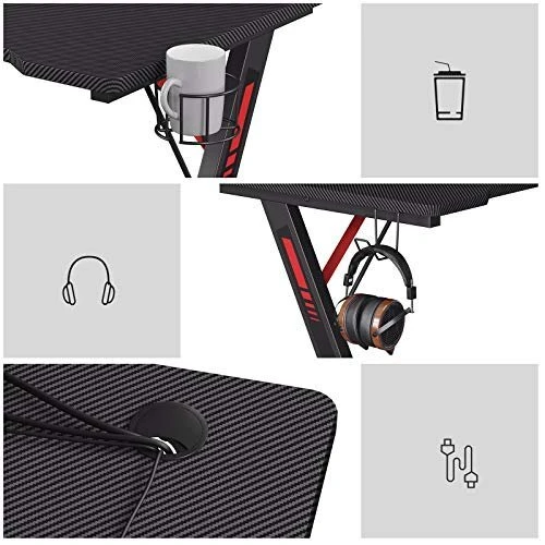 SONGMICS žaidimų stalas – stabilus ir patvarus