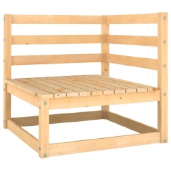 Komplektas, 6 dalių, pušies medienos masyvas - Lauko baldų komplektai