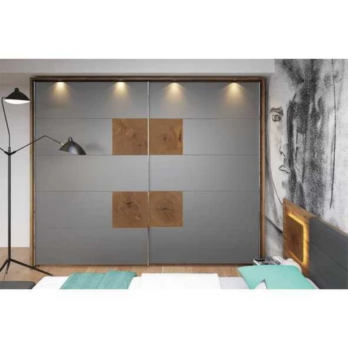 Ąžuolo „wotan“ + pilkos spalvos madingi baldai