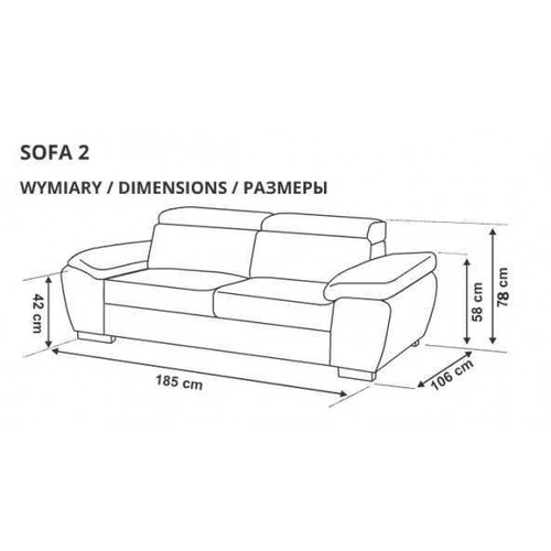 Platus spalvų pasirinkimas poliuretano sofoms