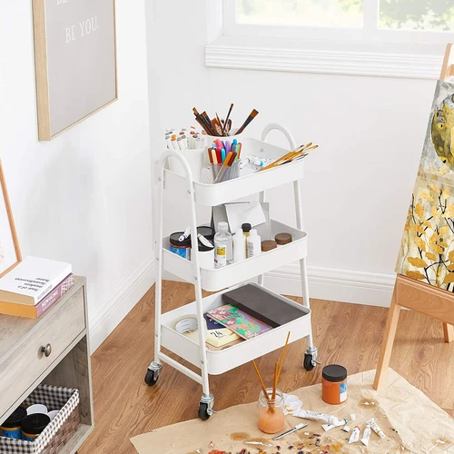 Užrakinami ratai ir patogi konstrukcija