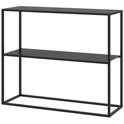 Konsolė Homcom 90x30x75cm., juodos spalvos