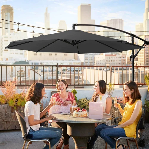 Puikus skėtis sodo ir terasos atsipalaidavimui