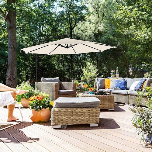 Lengvas 13 kg skėtis su poliesterio audiniu