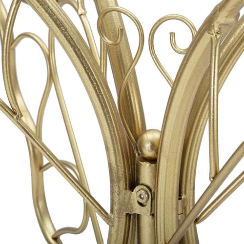 Konsolinis stalas Butterfly, Auksinės spalvos, 110 × 76 × 40 cm - Konsolės