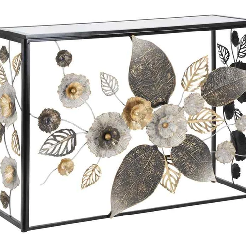 Konsolinis stalas Mauro Ferretti Glam Dark, 111,8 × 80 × 41,9 cm