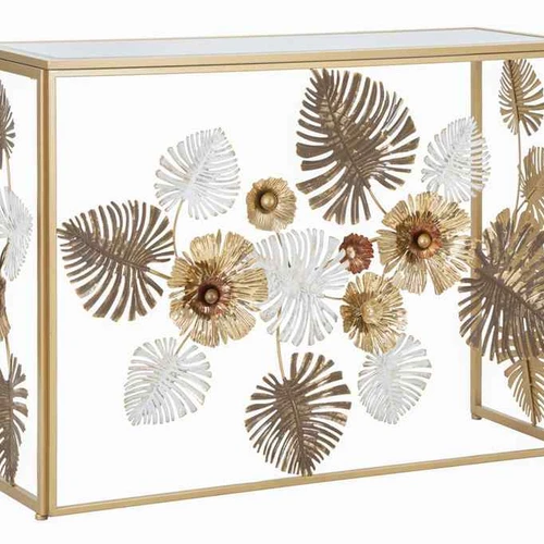 Konsolinis stalas Mauro Ferretti Glam Floris, 113 × 80 × 40 cm