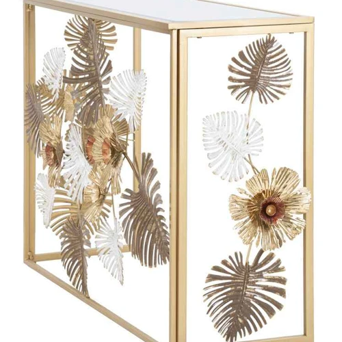 Konsolinis stalas Mauro Ferretti Glam Floris, 113 × 80 × 40 cm - Konsolės