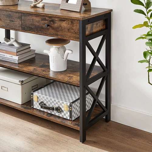 VASAGLE konsolinė spinta su instrukcija ir priedais