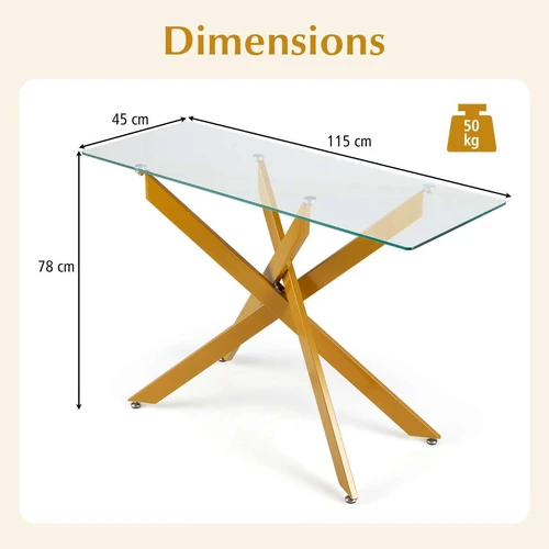 Konsolinis staliukas, 115 × 45 × 78 cm - Konsolės
