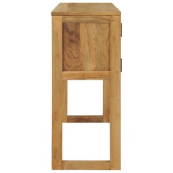 Konsolinis staliukas, 120x32x75cm, tikmedžio medienos masyvas - Konsolės