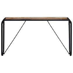 Konsolinis staliukas, 140x35x76cm, perdirbtos medienos masyvas - Konsolės