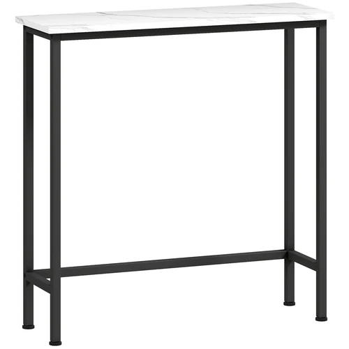 Konsolinis staliukas, Juoda, 75 × 76 × 24 cm