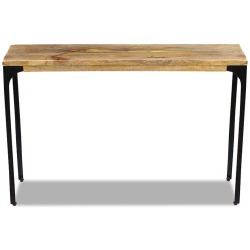 Konsolinis staliukas, mango mediena, 120x35x76 cm - Konsolės