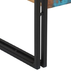 Konsolinis staliukas, perdirbtos medienos masyvas, 120x30x76cm - Konsolės