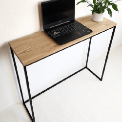 Moderni konsolė su miltelinio dažymo plieno rėmu