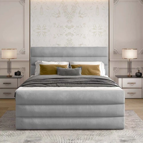 Tvirtas čiužinys su spyruoklėmis ir antgaliu