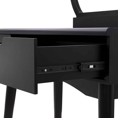 Ergonomiškas tualetinis staliukas su taburete