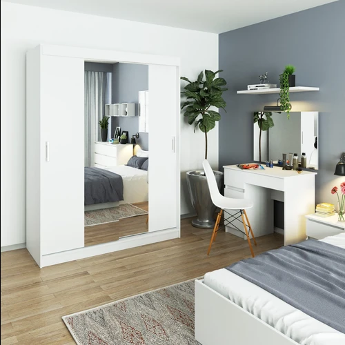 Praktiškas tualetinis staliukas su veidrodžiu – puikus pasirinkimas