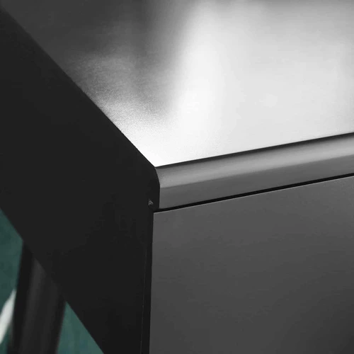 Grožio kampelis su apšvietimu ir veidrodžiu