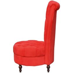 Krėslas aukštu atlošu, raudonas - Foteliai