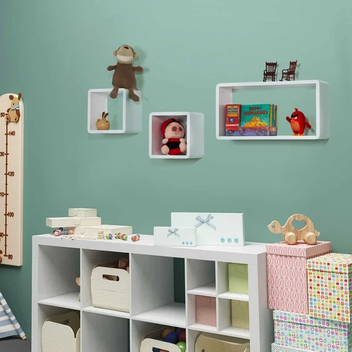 Vandeniui atsparūs ir drėgmei atsparūs lentynų kubeliai