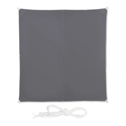Kvadratinis tentas nuo saulės 300x300cm., pilkos spalvos